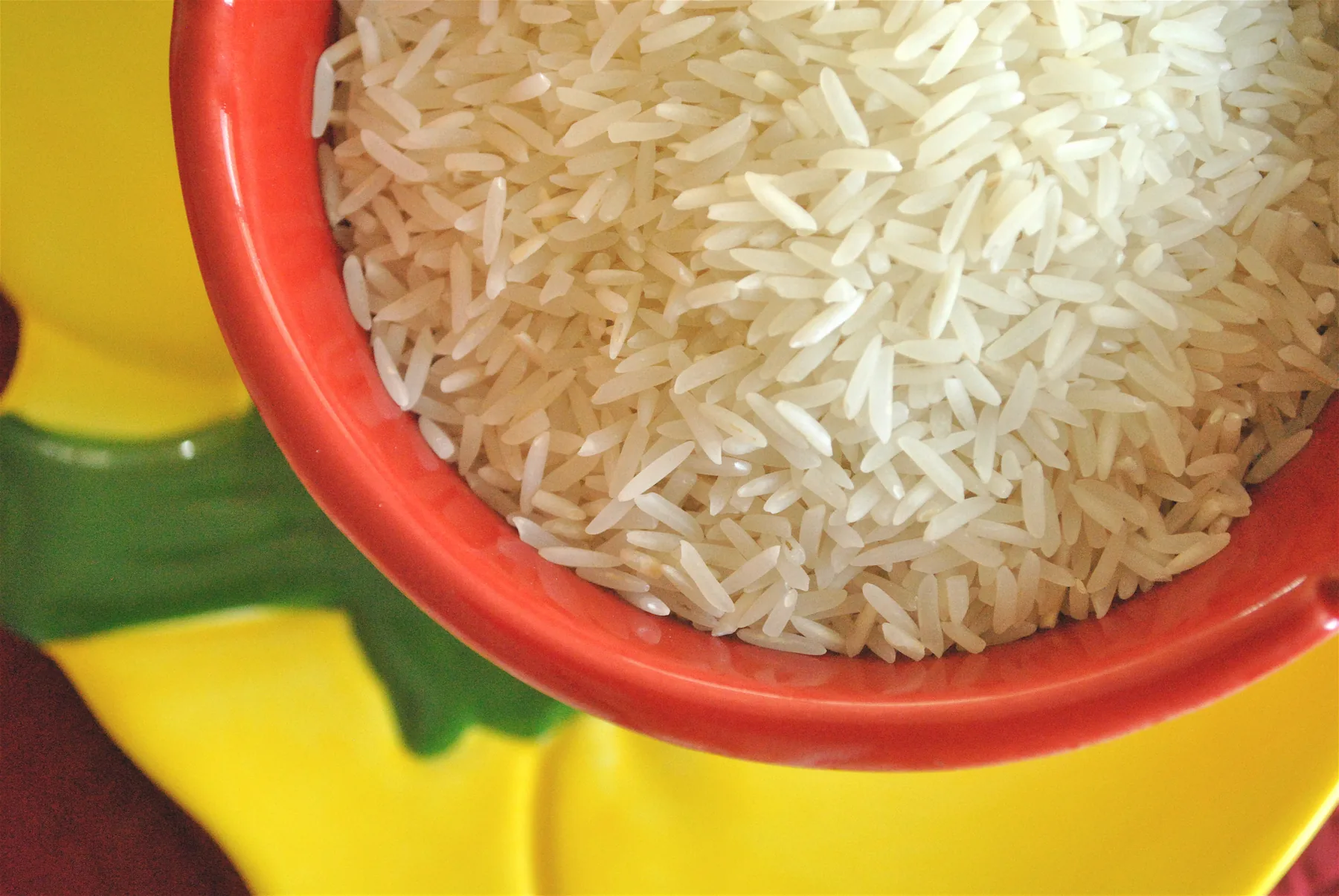 Raw basmati rice grains for export
