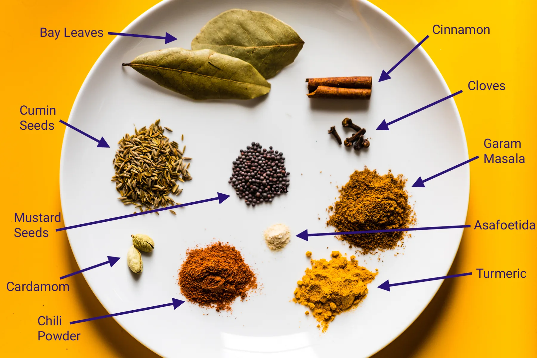 Premium Indian spices prepared for export